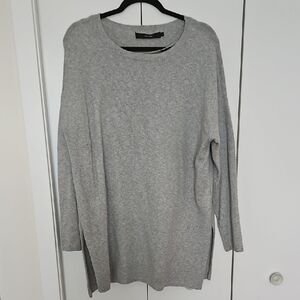 Vero Moda Gray Tunic Sweater